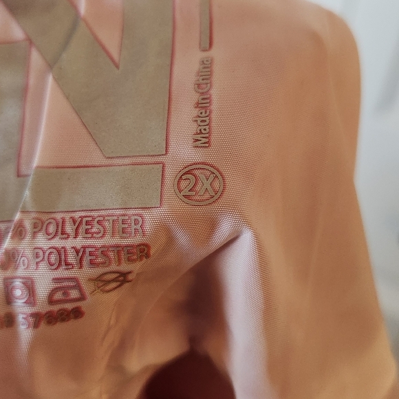 NWT New Look Sport Wind Breaker America Olympics Red White Blue Plus Size 2xl - Picture 7 of 7